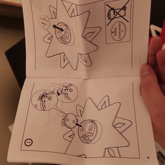 Ikea Strala red and white light up stars - Picture 4 of 11